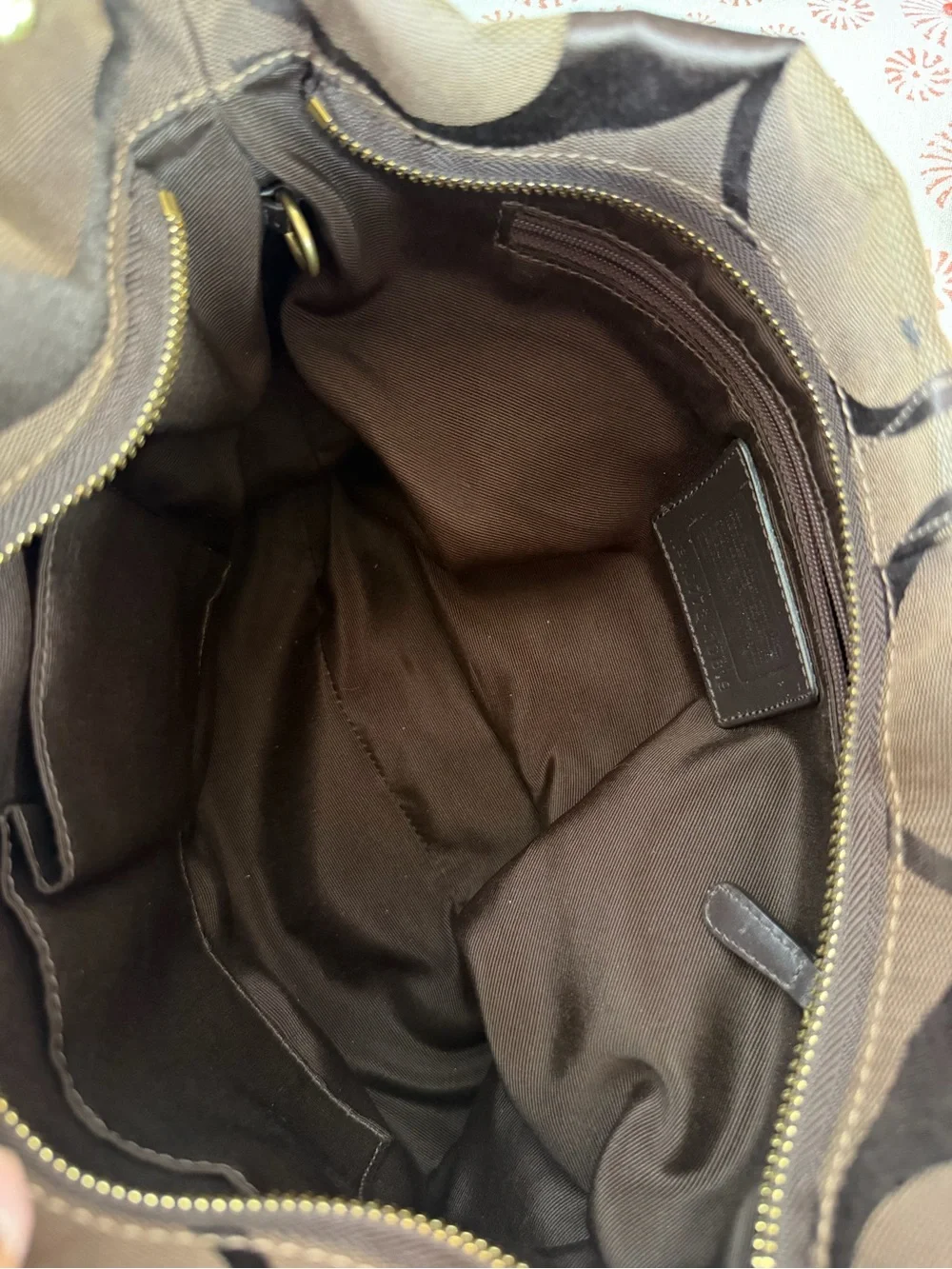 Coach stylish brown